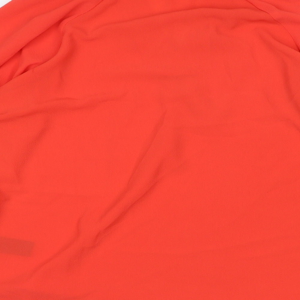 Womens UK Size 10 Marks and Spencer Red Basic Blouse