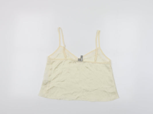Womens UK Size S ASOS Beige Camisole Blouse