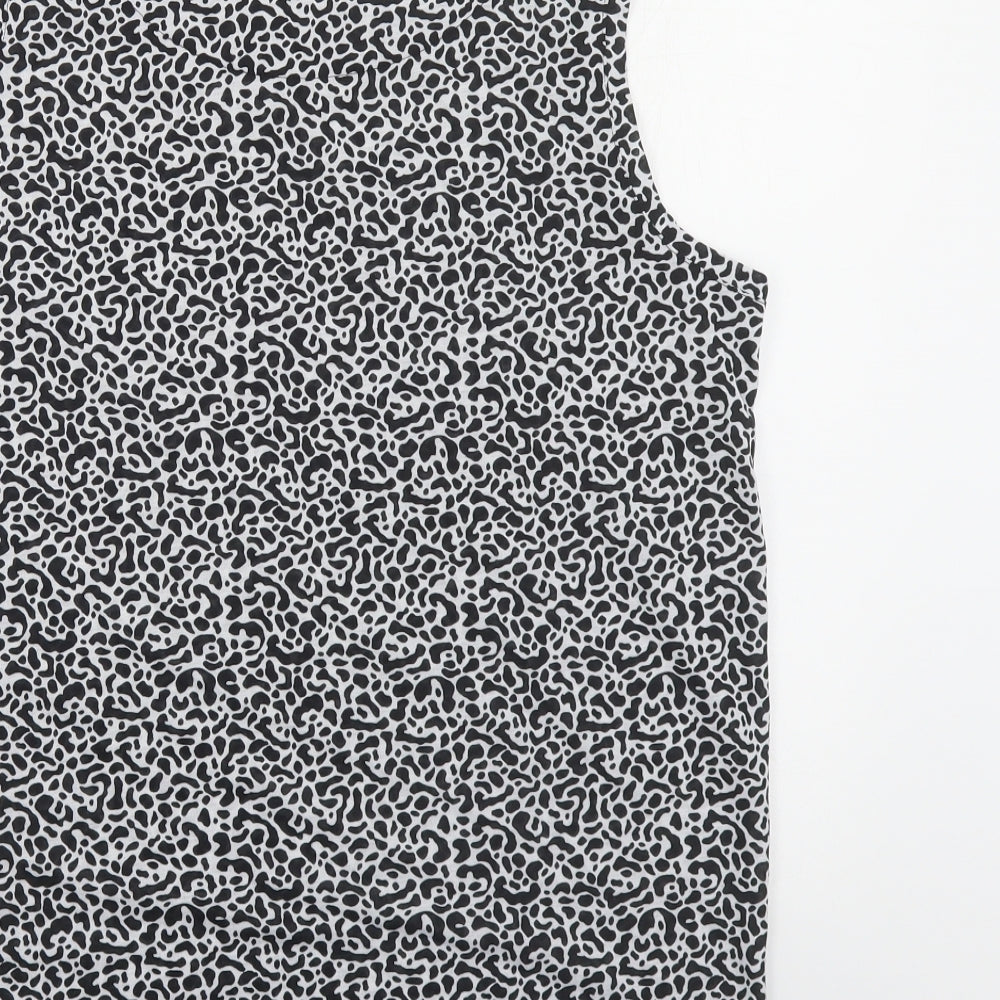 Womens UK Size 12 Marks and Spencer Black Basic Tank