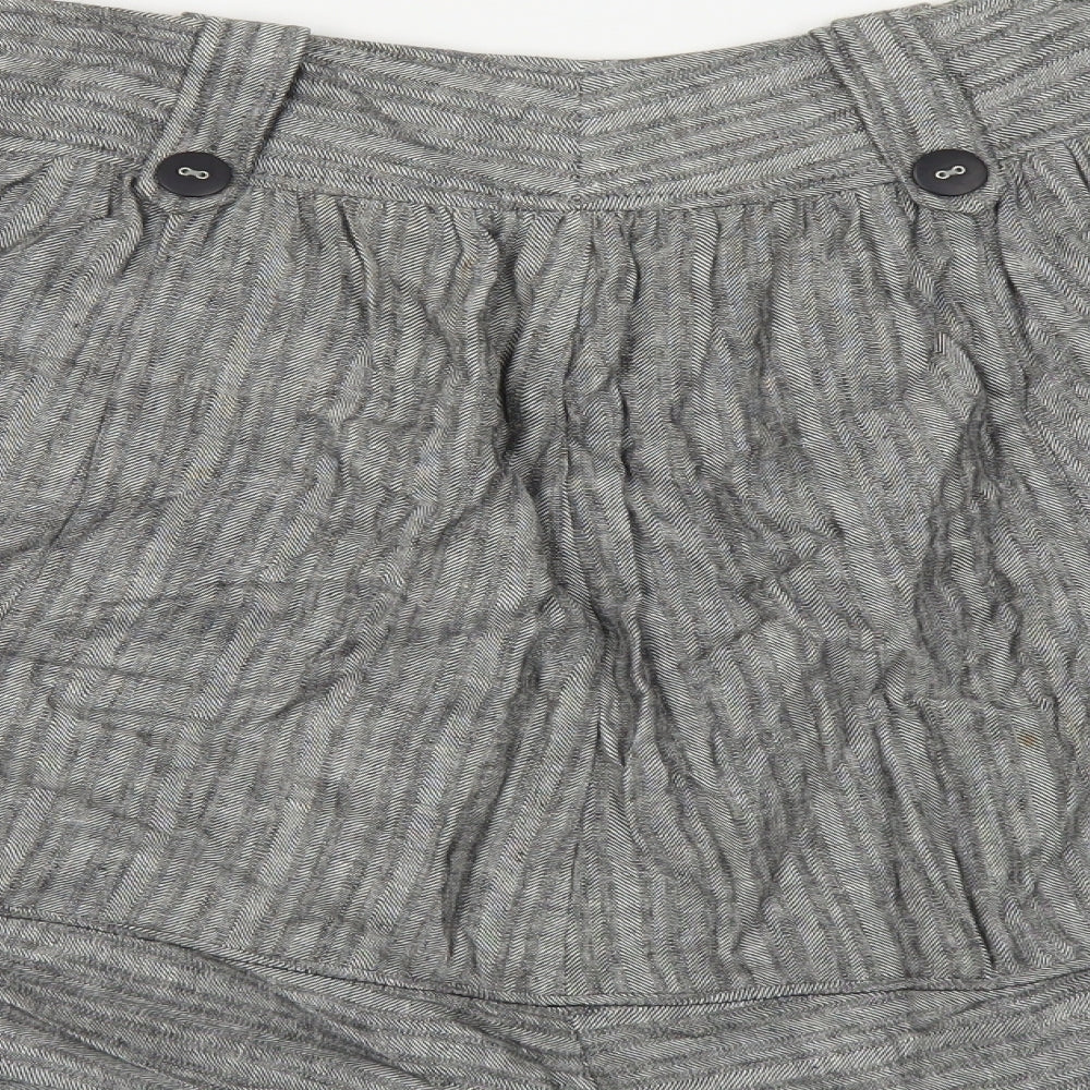 Womens UK Size 6 River Island A-Line Canvas Skirt