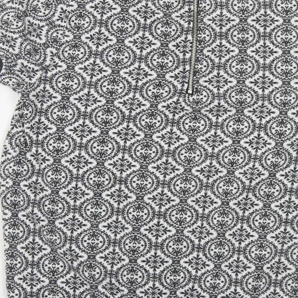 Womens UK Size 10 River Island Black Pullover Jumper