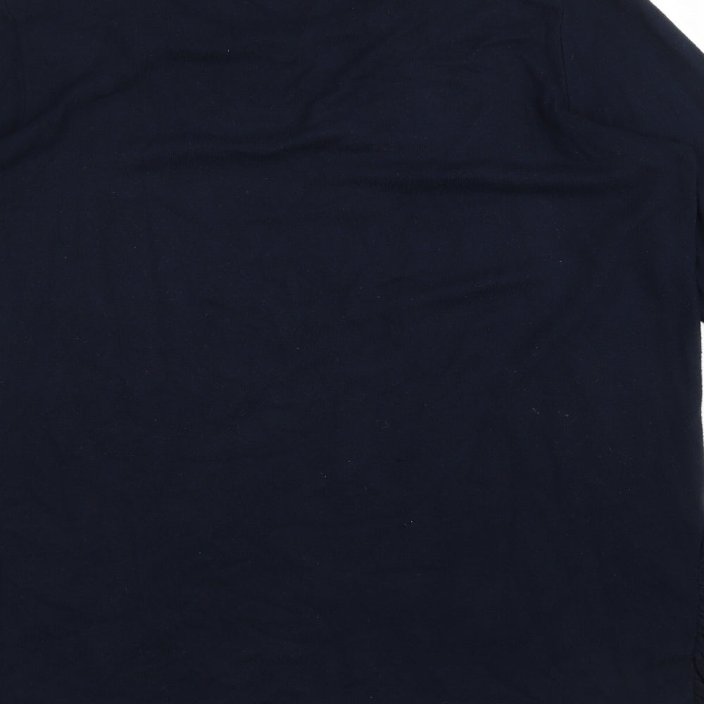 Womens UK Size 14 NEXT Black Basic T-Shirt