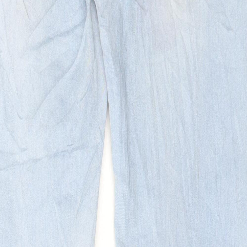 H. Twenty One Womens Blue Cotton Skinny Jeans Size 30 in L32 in Regular Button