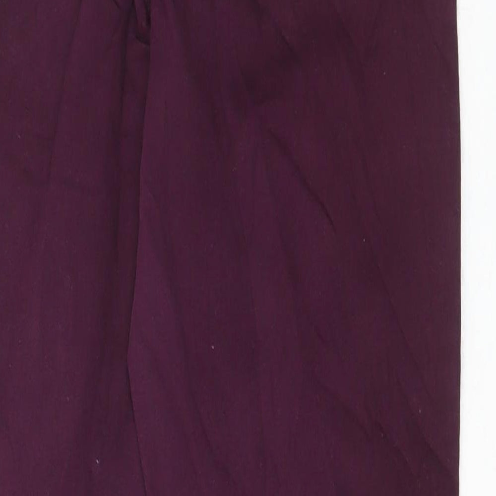 Womens UK Size 12 Marks and Spencer Regular Fit Skinny Purple Jeans