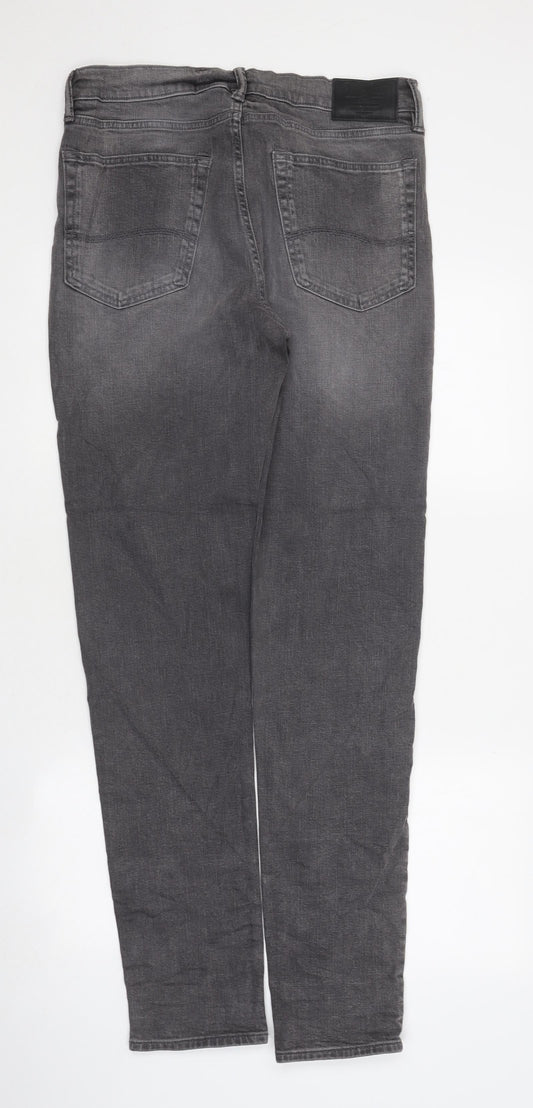 Womens UK Size 12 Marks and Spencer Regular Fit Skinny Grey Jeans