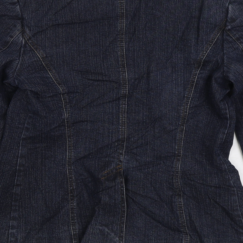 Womens UK Size S Marks and Spencer Blue Jacket