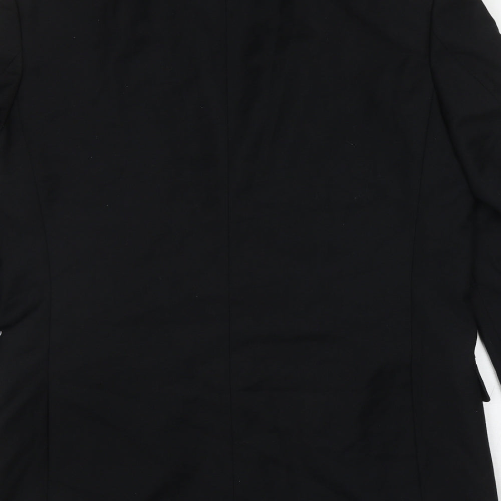 Mens UK Size L Burton Regular Black Suit Jacket