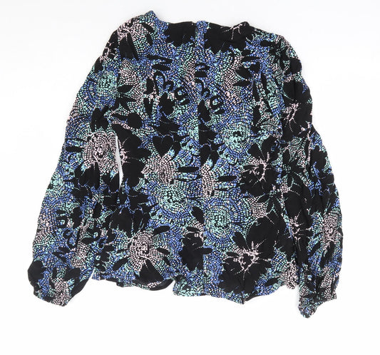 Womens UK Size 6 Marks and Spencer Multicoloured Basic Blouse