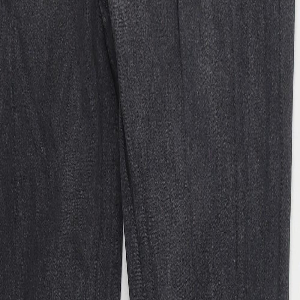 Oasis Womens Black Cotton Skinny Jeans Size 12 L28 in Regular Zip