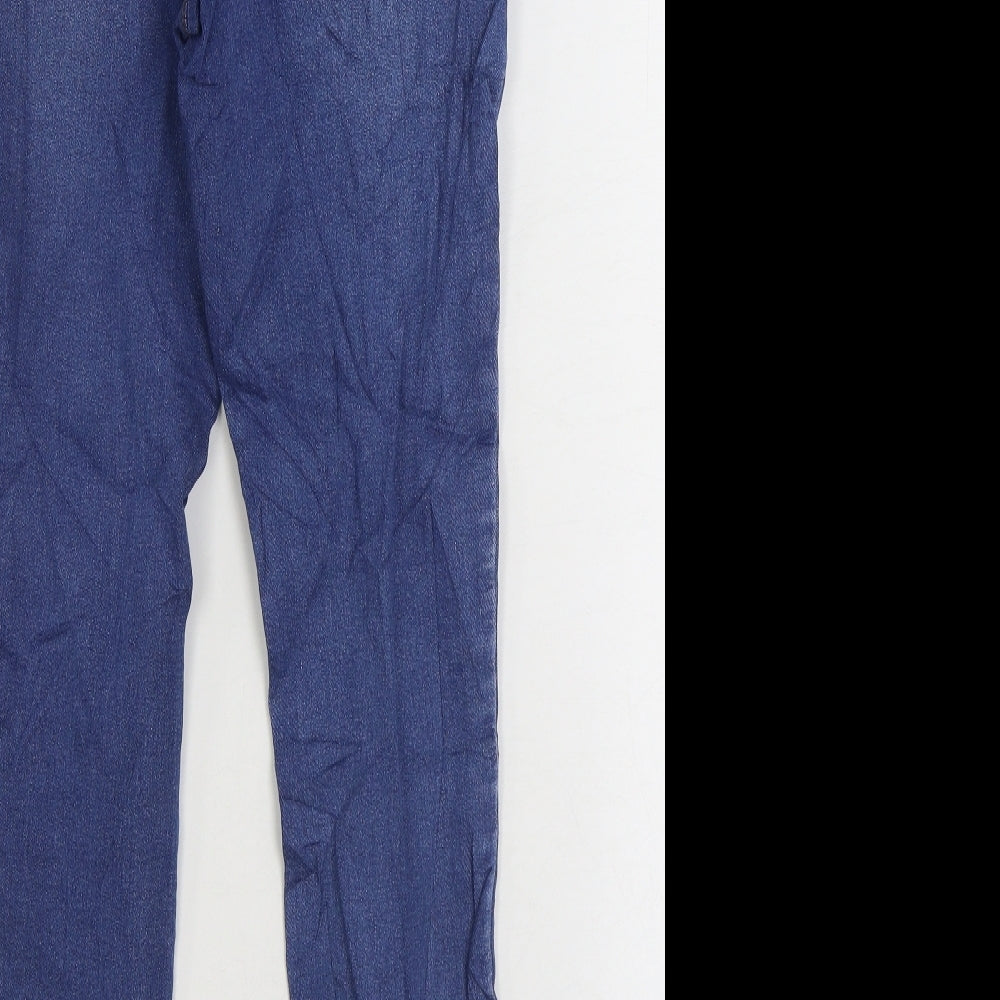 Matalan Womens Blue Cotton Jegging Jeans Size 8 L27 in Regular