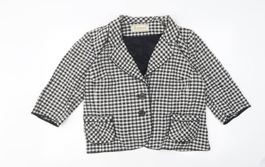 Womens UK Size 18 Roman Black Jacket
