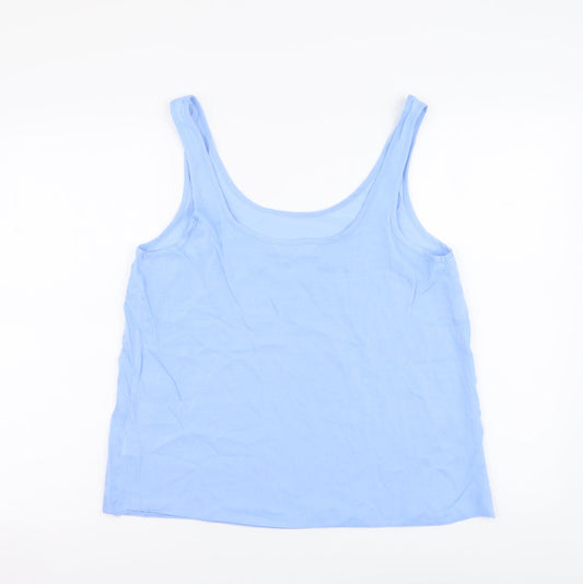 Primark Womens Blue Polyester Camisole Tank Size 12 Round Neck