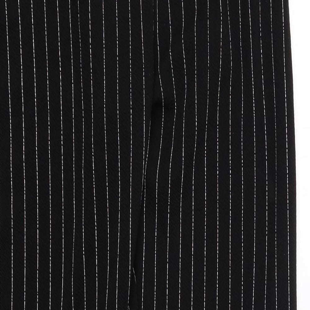 Womens UK Size 8 I SAW IT FIRST Regular Fit Carrot Black Trousers