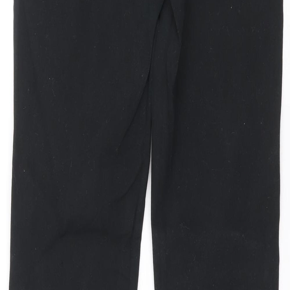 Womens UK Size M BIG STAR Relaxed Fit Skinny Black Jeans