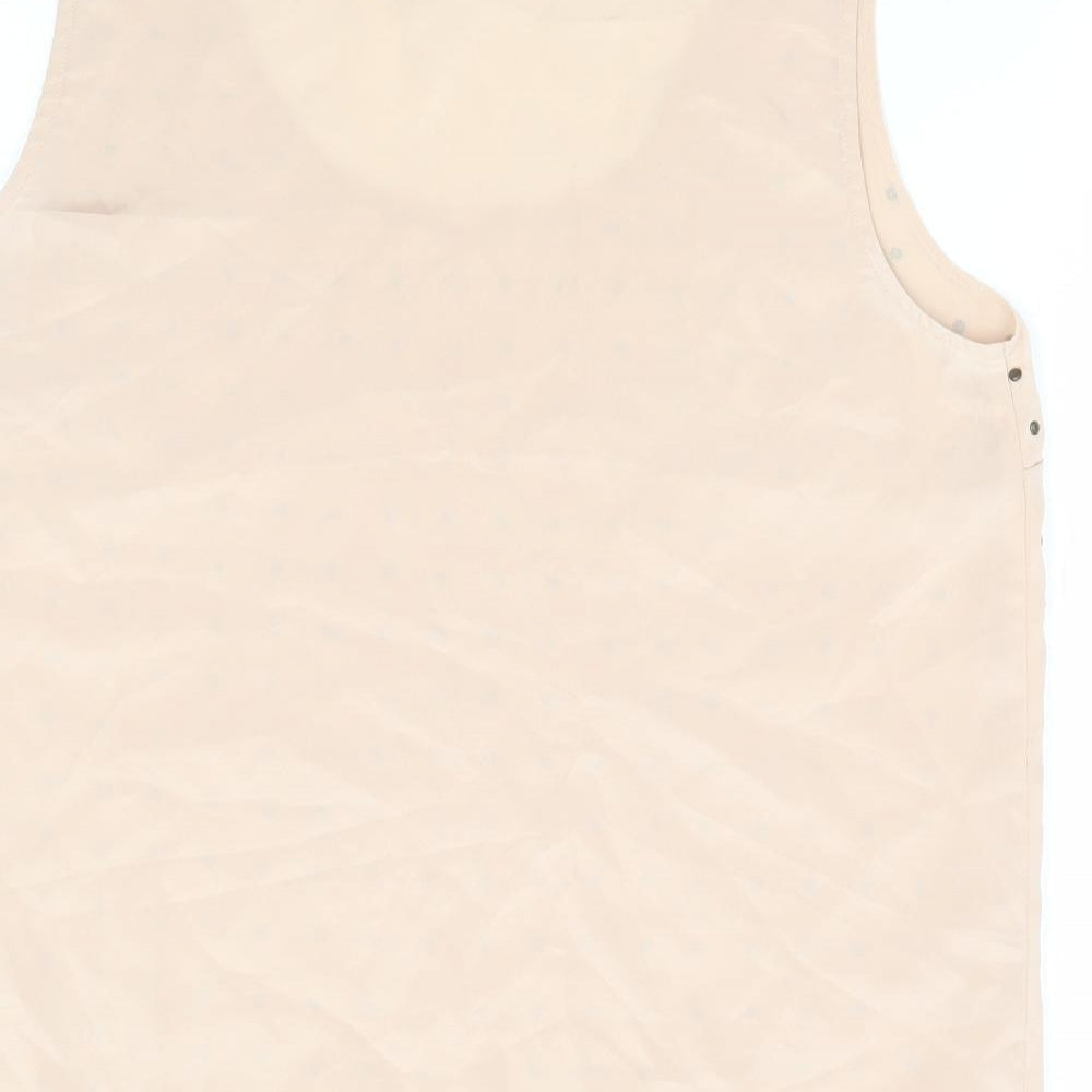 Womens UK Size 16 Oasis Beige Basic Tank