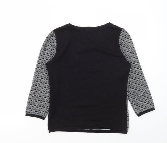 Womens UK Size S Vera Moda Grey Basic T-Shirt