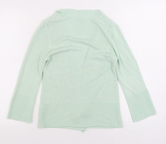 Womens UK Size 8 Marks and Spencer Green Cardigan Jumper