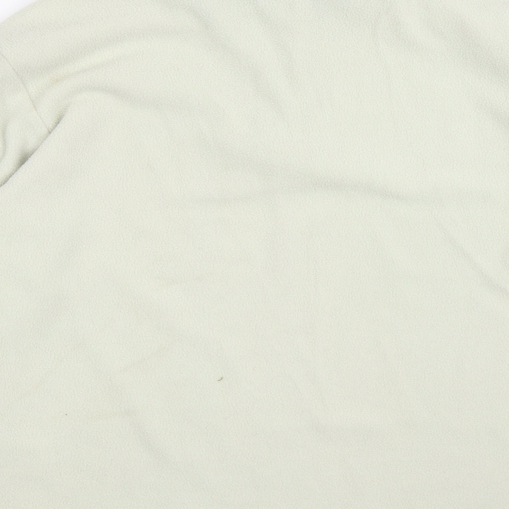 Womens UK Size 14 Hi Gear Ivory Henley Jumper