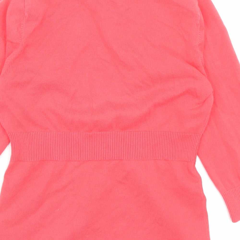 Womens UK Size 10 Monsoon Pink Cardigan Jumper