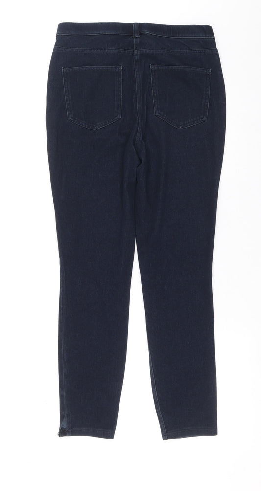 NEXT Womens Blue Coir Skinny Jeans Size 10 L25 in Slim Tie