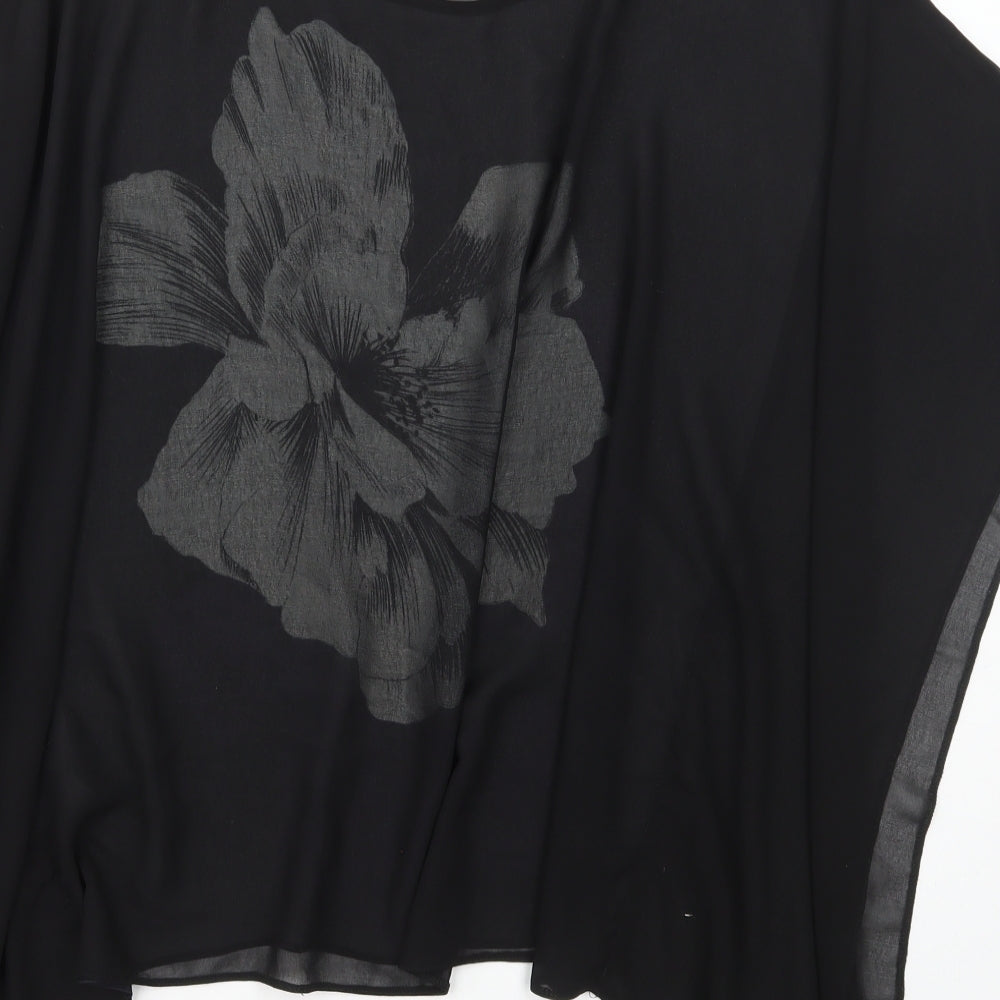 Womens UK Size 12 RJR.John Rocha Black Basic Blouse
