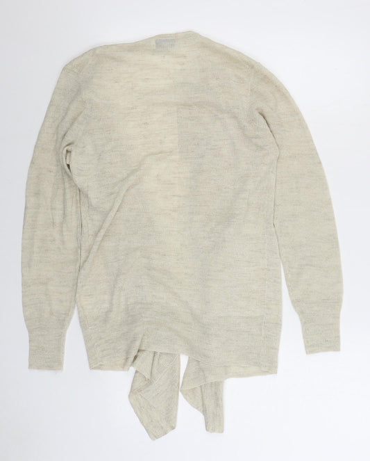 Womens UK Size 12 NEXT Beige Cardigan Jumper