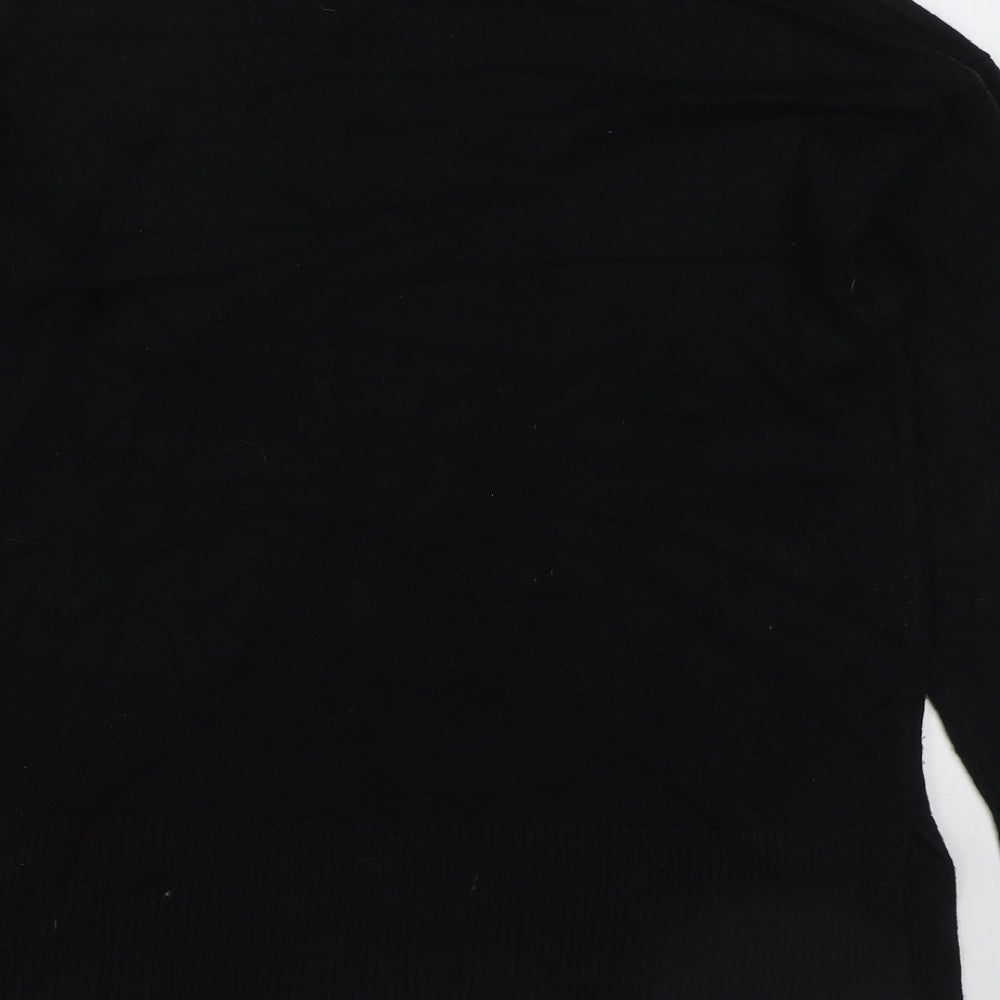 Womens UK Size 14 Matalan Black Pullover Jumper