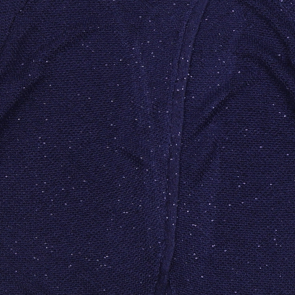 Womens UK Size S Monsoon Blue Pullover Jumper