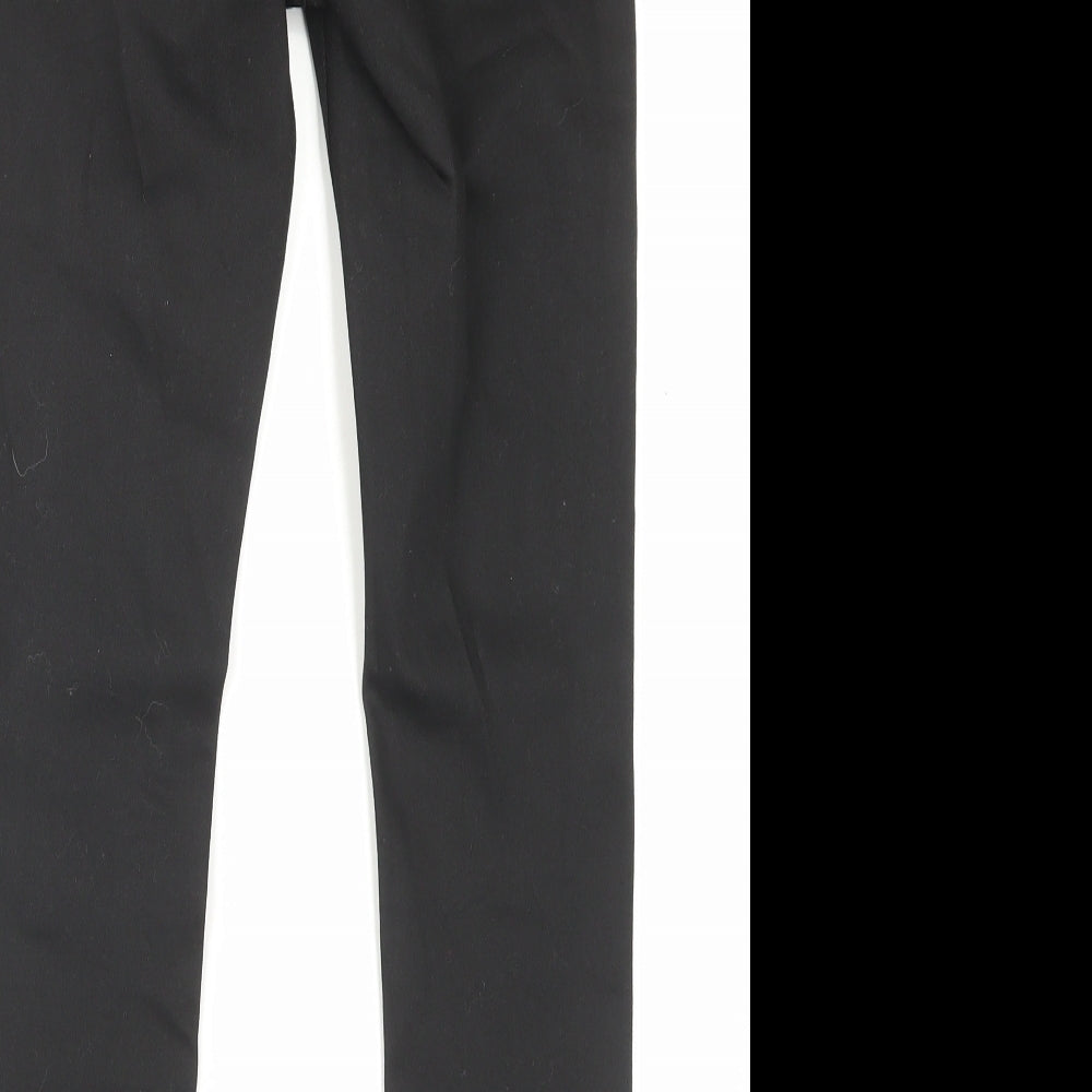 Denim&co Womens Black Cotton Skinny Jeans Size 10 L28 in Regular Button