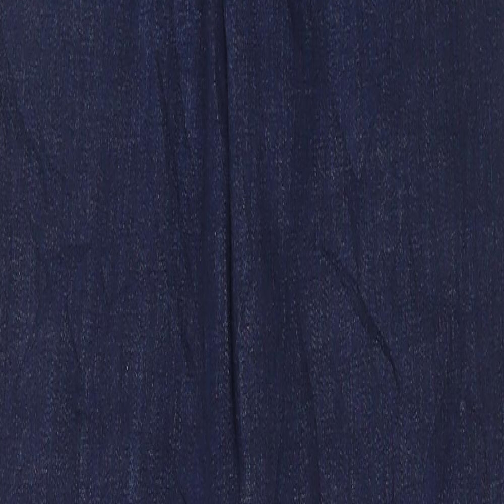 Womens UK Size 10 Marks and Spencer Regular Fit Skinny Blue Jeans