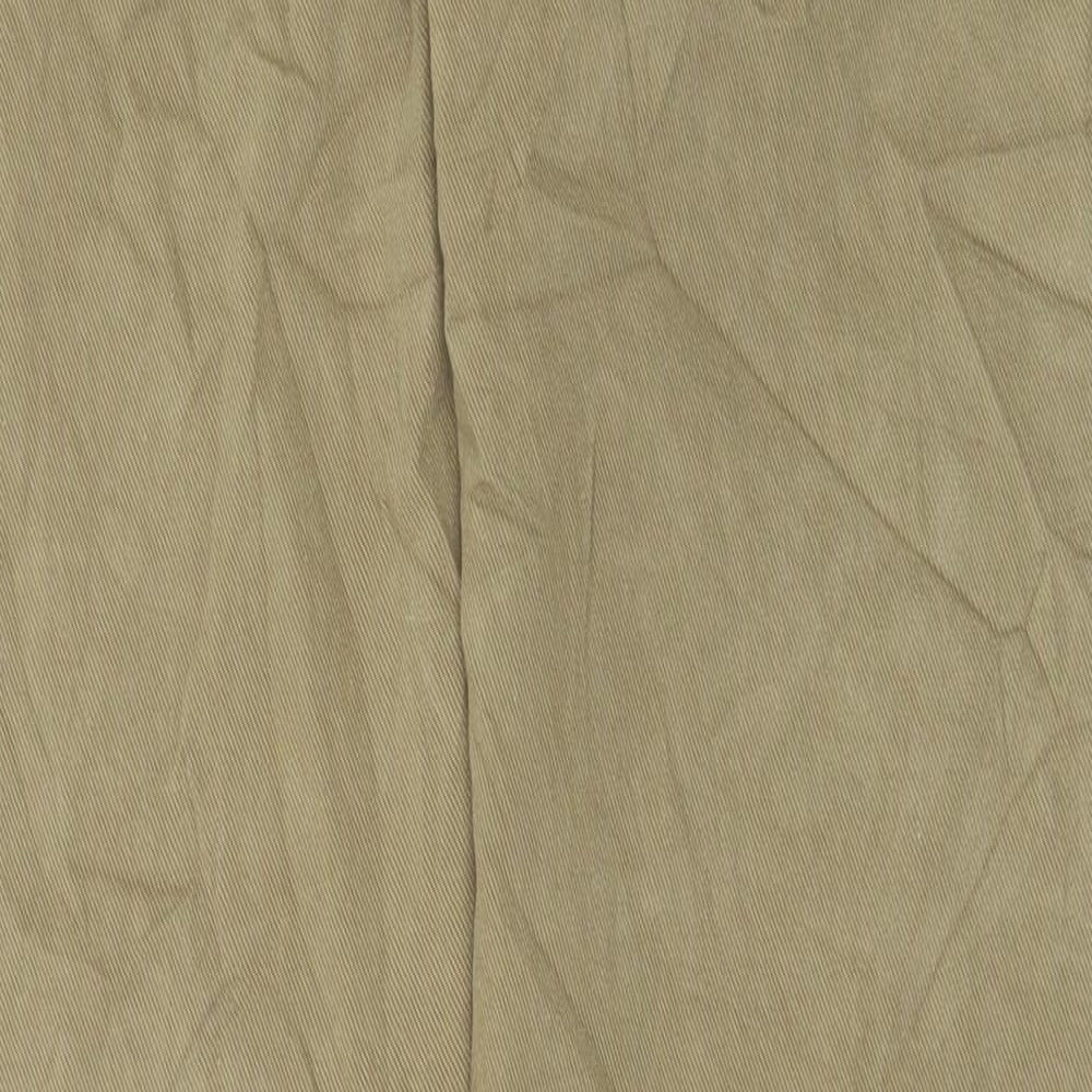 Womens UK Size 30 in Marks and Spencer Regular Fit Chino Beige Trousers