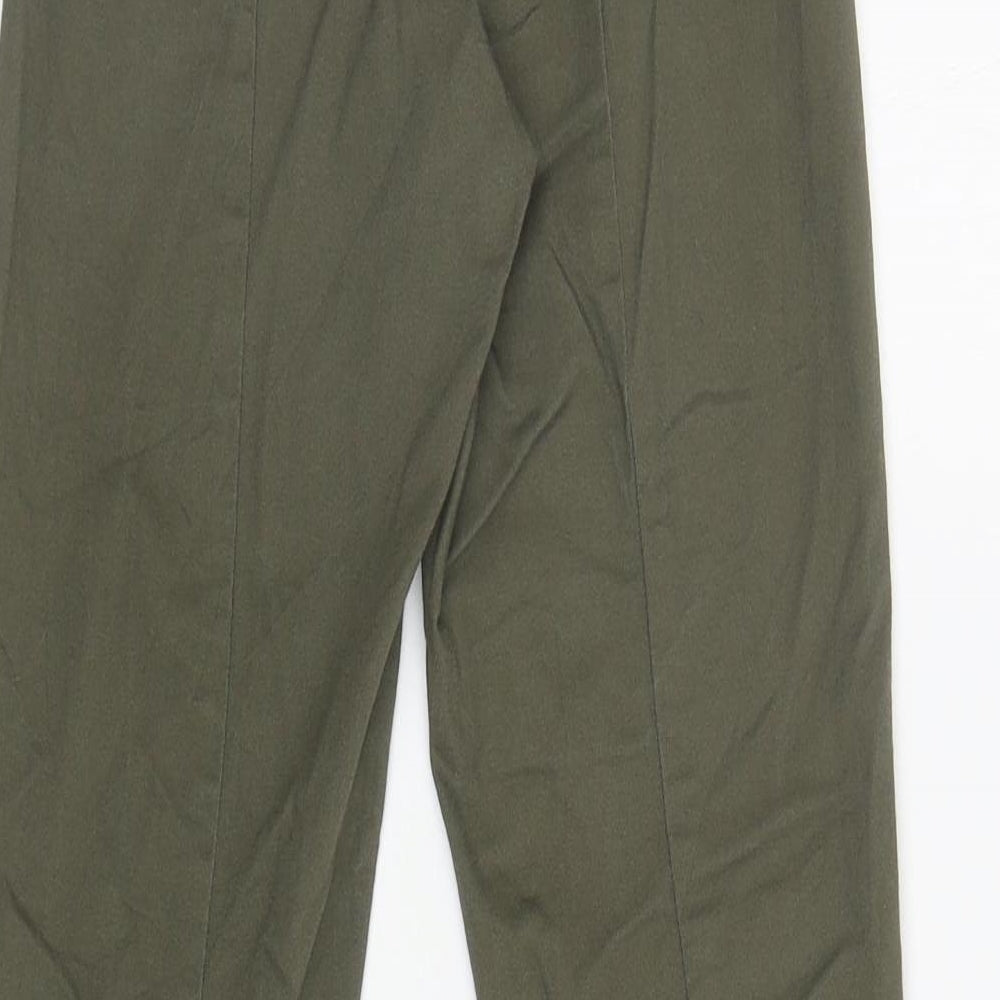 Womens UK Size 6 H&M Regular Fit Jegging Green Trousers