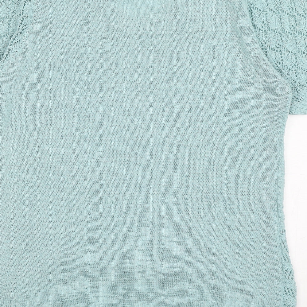 Womens UK Size S Casamia Blue Pullover Jumper