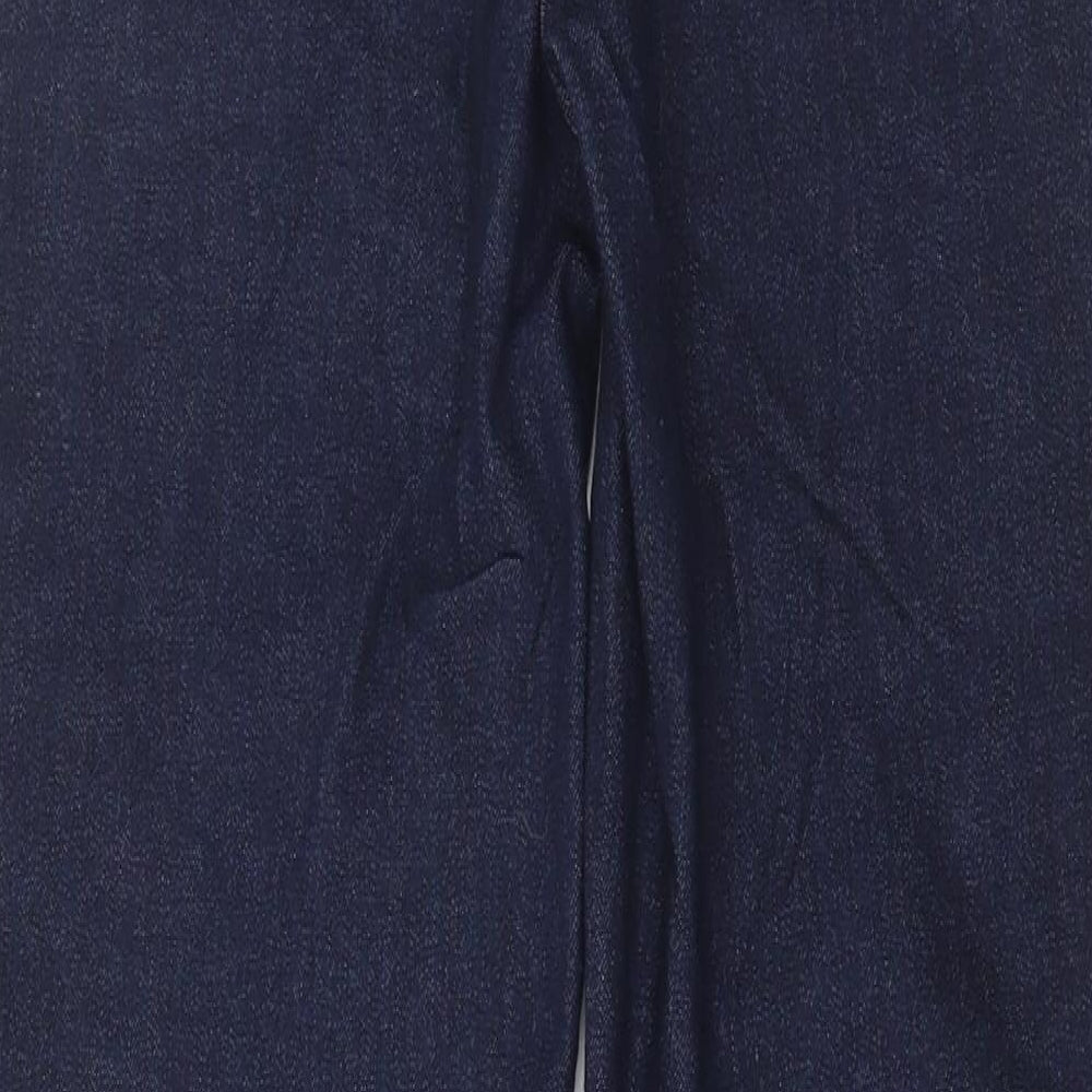 Womens UK Size 10 Marks and Spencer Regular Fit Straight Blue Jeans