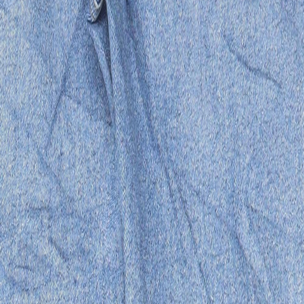 Womens UK Size 26 in Preworn Regular Fit Skinny Blue Jeans