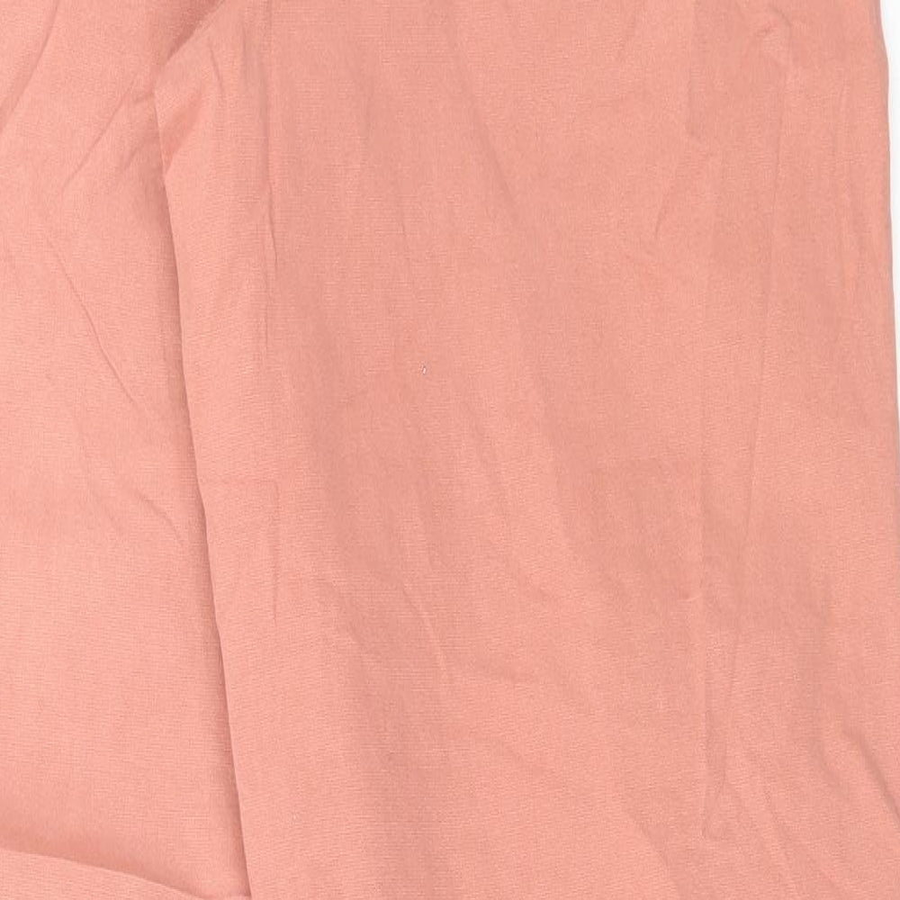 Womens UK Size 8 Marks and Spencer Regular Fit Tapered Pink Jeans