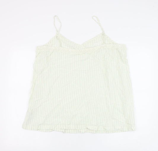 Womens UK Size 20 Marks and Spencer White Camisole Tank