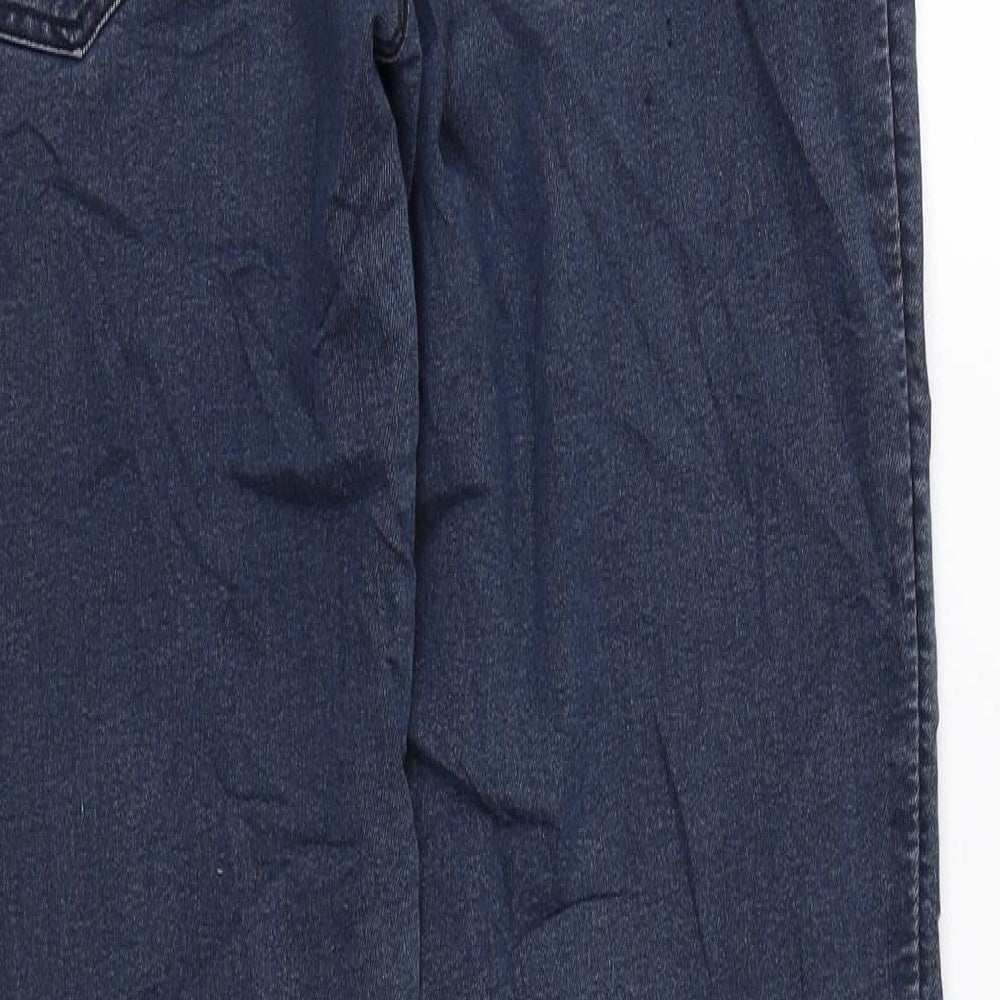 Womens UK Size 32 in H&M Regular Fit Skinny Blue Jeans