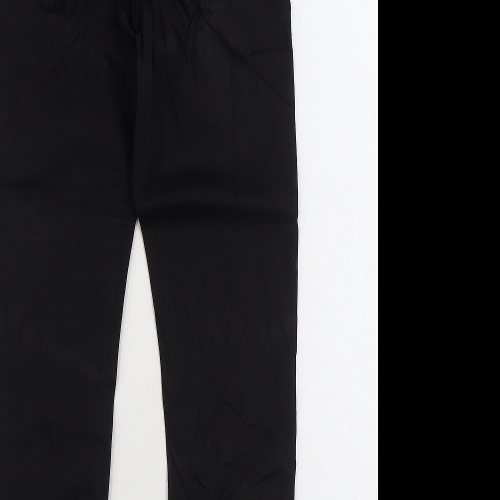 Womens UK Size 8 Marks and Spencer Regular Fit Straight Black Jeans