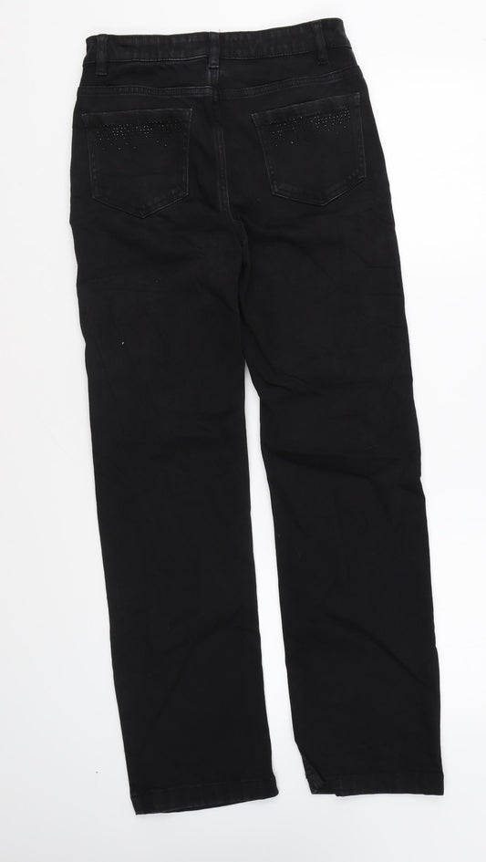 Womens UK Size 28 in Marks and Spencer Regular Fit Skinny Black Jeans