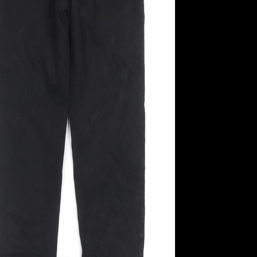 Womens UK Size 10 Marks and Spencer Regular Fit Jegging Black Trousers