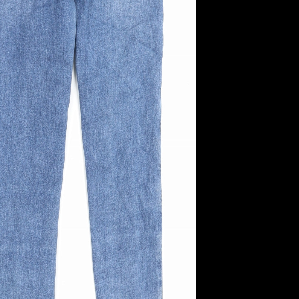 Womens UK Size 8 Marks and Spencer Regular Fit Skinny Blue Jeans