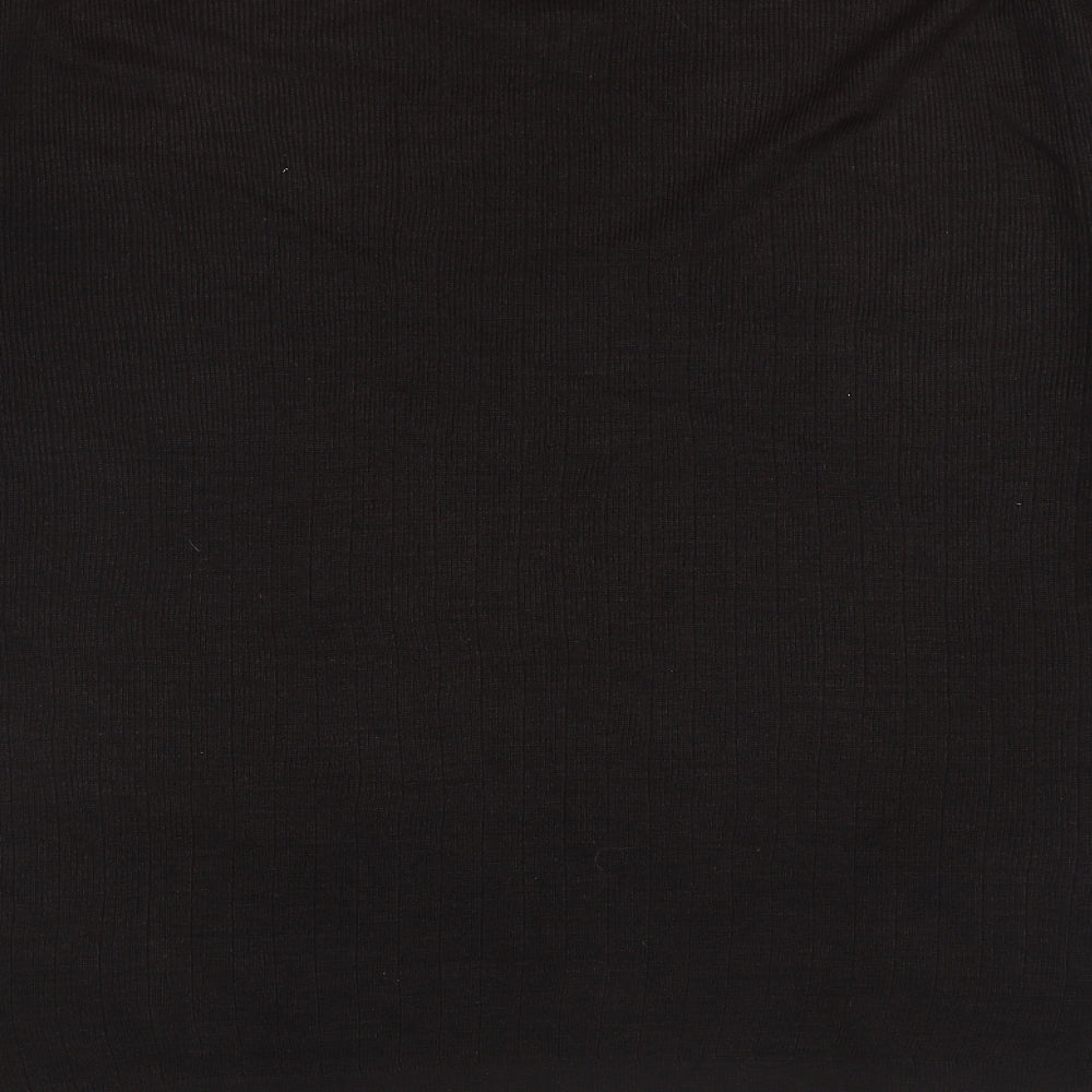 F&F Mens Brown V-Neck Acrylic Pullover Jumper Size XL