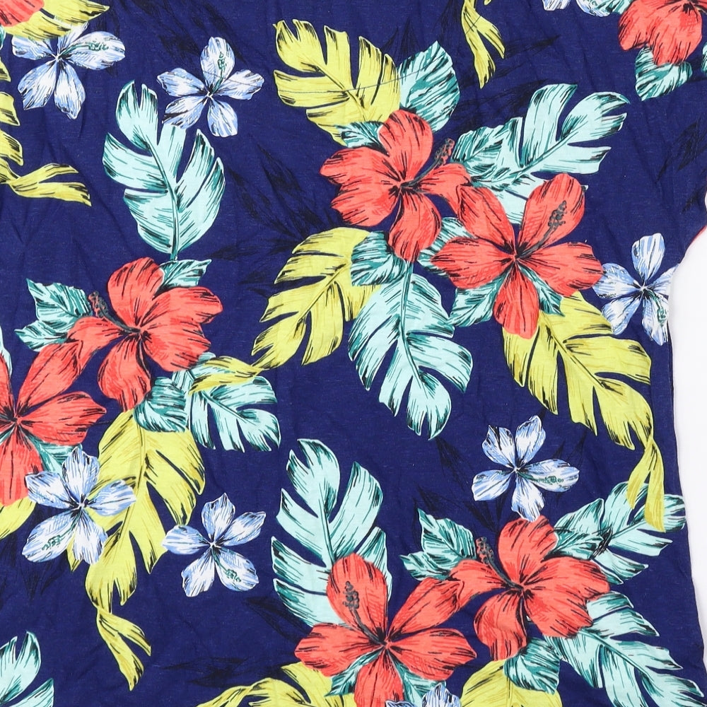 Womens UK Size 16 Bonmarché Multicoloured Basic Blouse