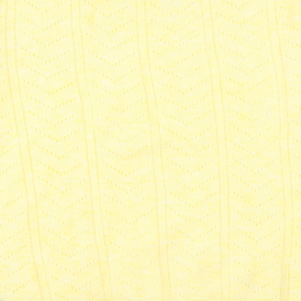 Womens UK Size 14 ESMARA Yellow Pullover Jumper