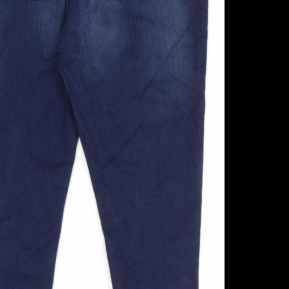 Womens UK Size 22 Marks and Spencer Regular Fit Skinny Blue Jeans
