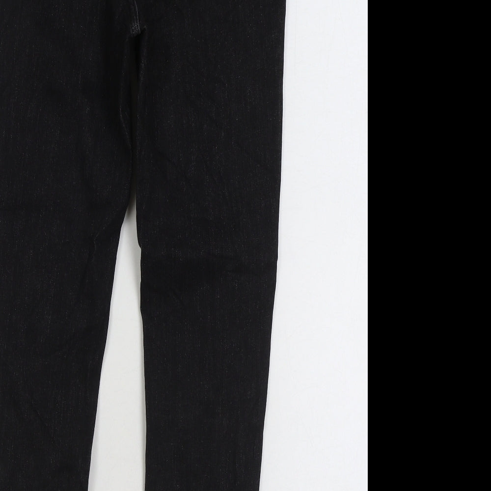 Womens UK Size 10 Marks and Spencer Regular Fit Skinny Black Jeans