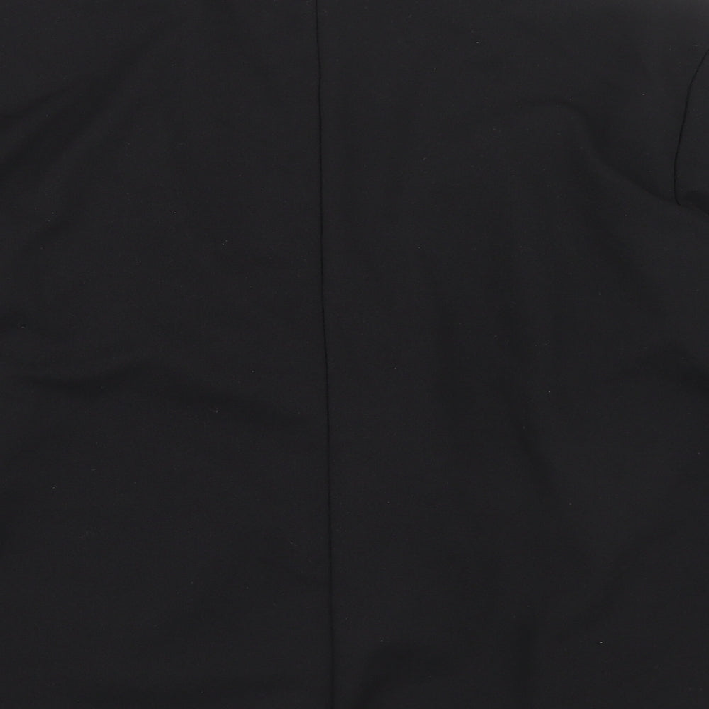 Womens UK Size 14 SHIEN Black Cardigan Jumper