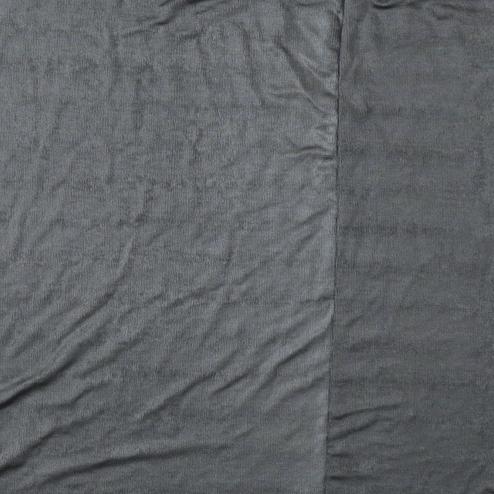 Womens UK Size 14 Preworn Grey Basic Blouse