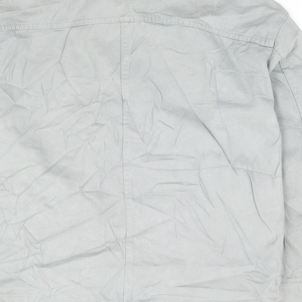 Divided by H&M Womens Green Jacket Size XS Button